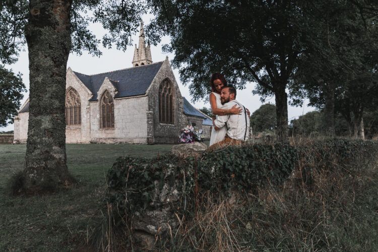 Mariage, Bretagne, cérémonie laïque, chapelle bretonne, histoire, séance couple