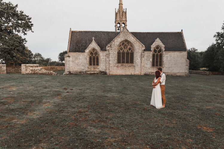 Mariage, Bretagne, cérémonie laïque, chapelle bretonne, histoire, séance couple