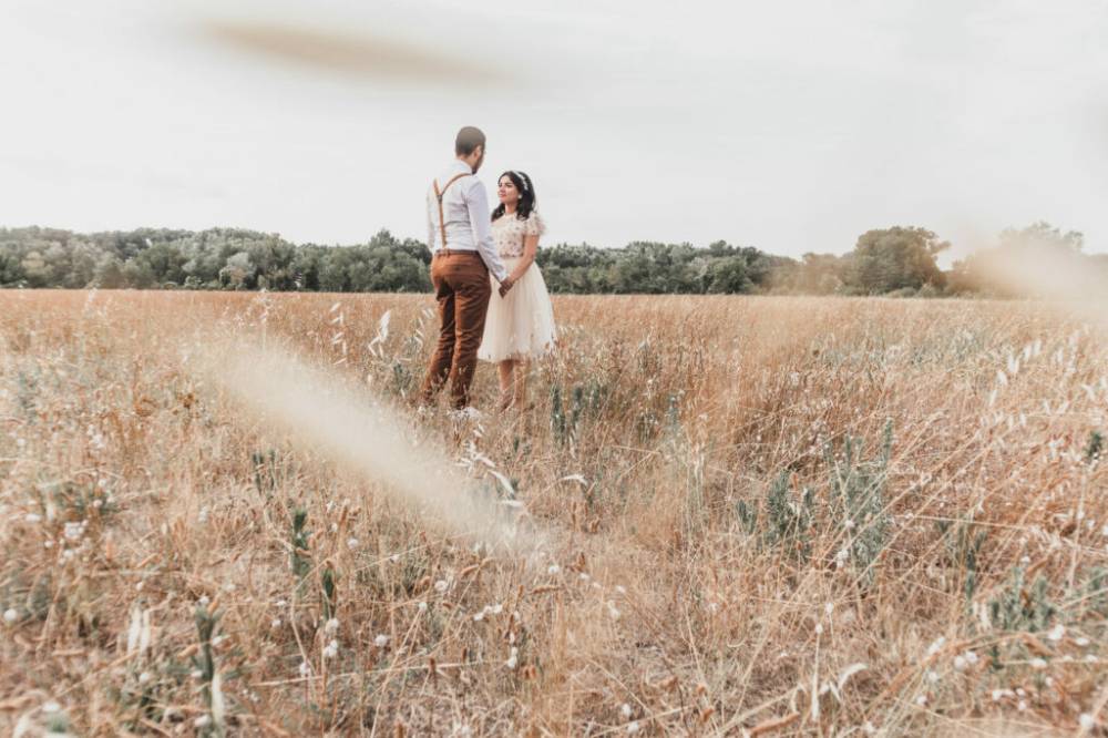 Séance couple pour un mariage champêtre-2